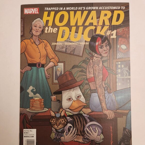 Howard The Duck #1H (2015) Marvel Comics, 1st Full Appearance of Gwenpool, NM - Picture 1 of 14
